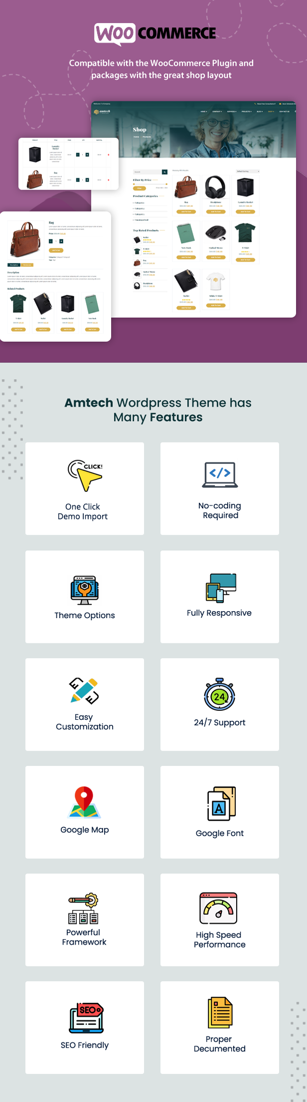 Amtech - IT Solutions & Services WordPress Theme - 8