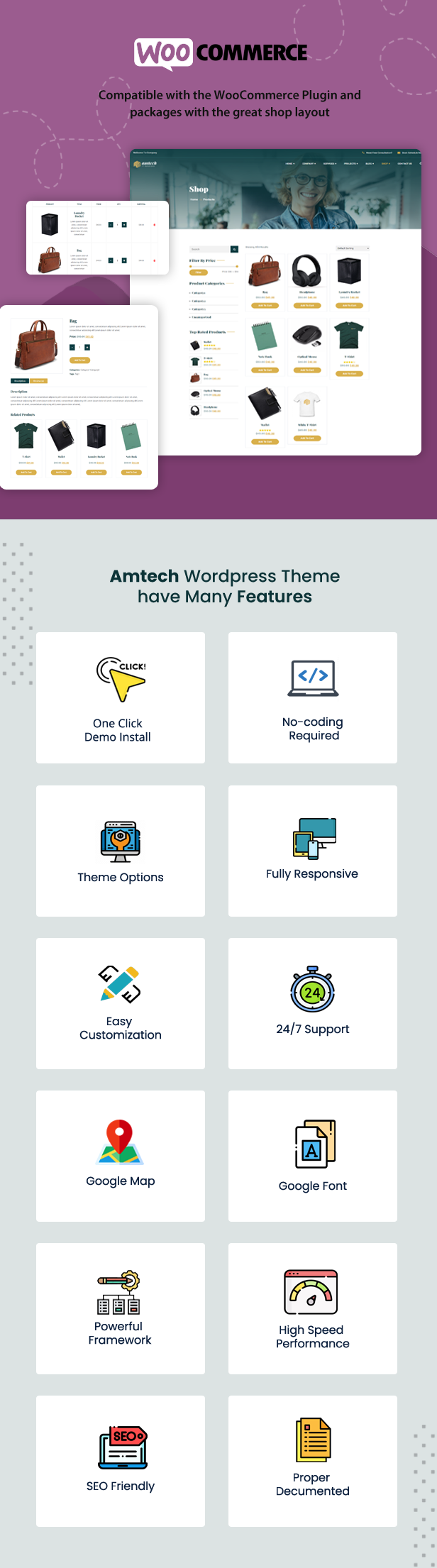 Amtech - IT Solutions & Services WordPress Theme - 7